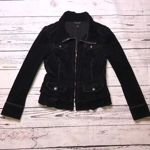 WHITE HOUSE BLACK MARKET CORDUROY JACKET SZ 8